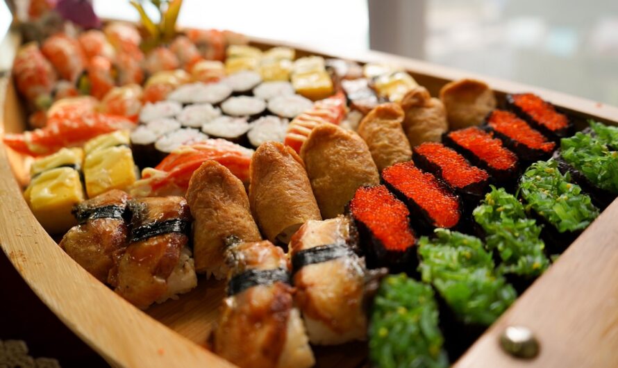 Woman who ate 32 sushi rolls at buffet ends up hospitalized